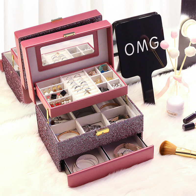 Three-Tiered Jewelry Box