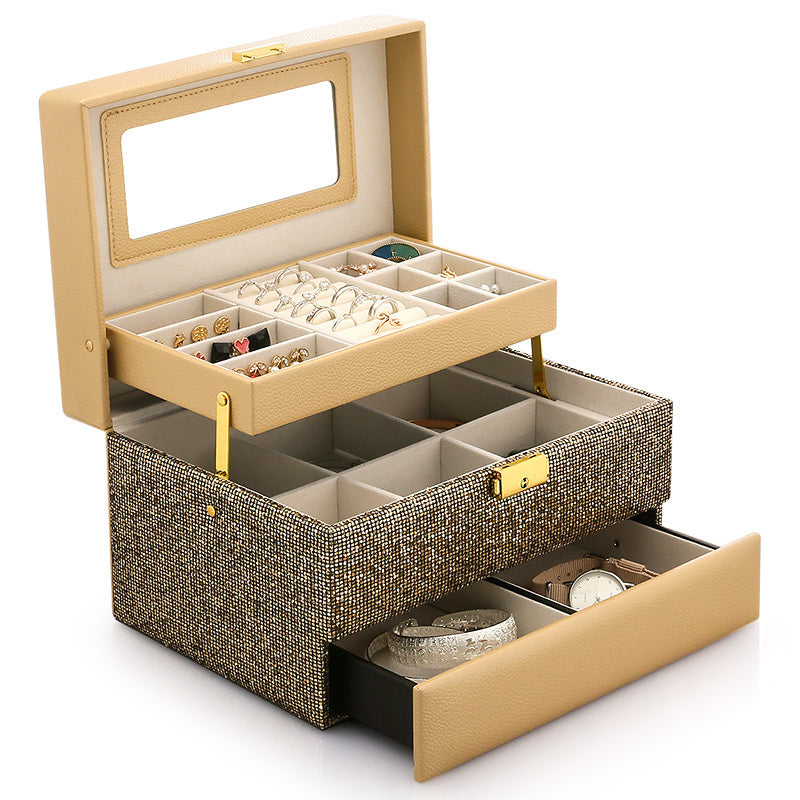 Three-Tiered Jewelry Box
