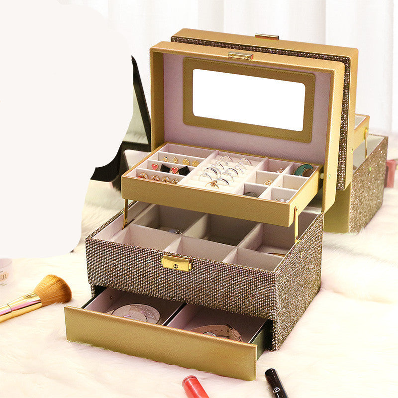 Three-Tiered Jewelry Box