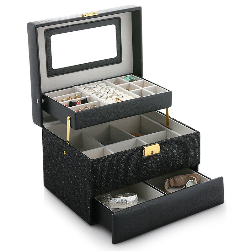Three-Tiered Jewelry Box