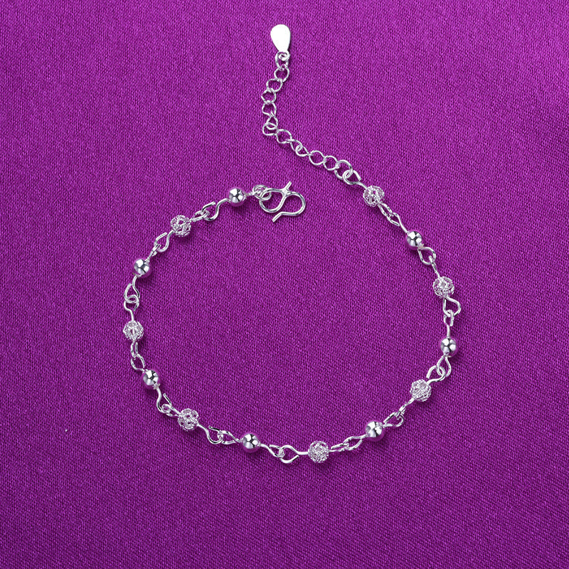 Simple elegant anklet