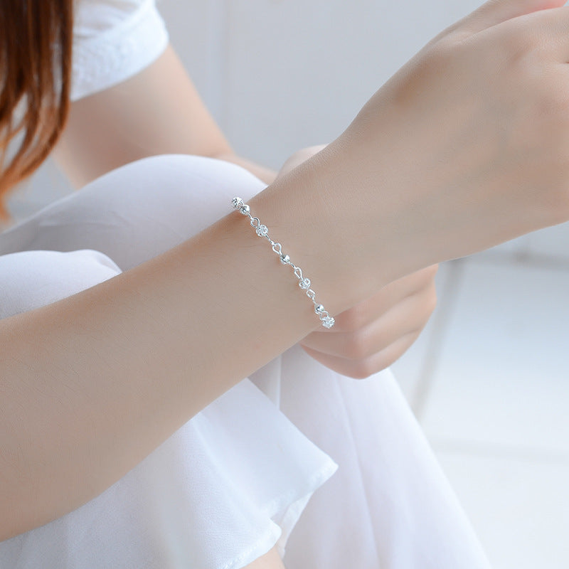 Simple elegant anklet