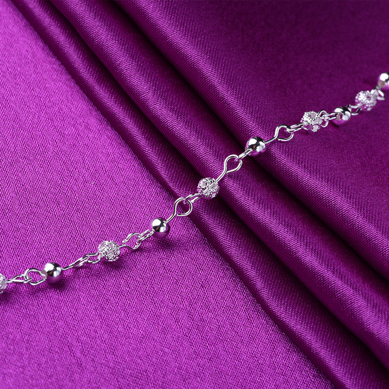 Simple elegant anklet