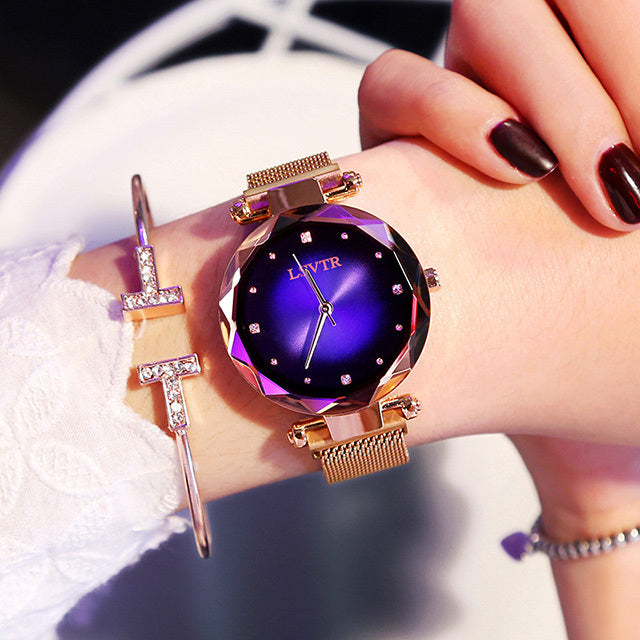 Gradient Dial Watch