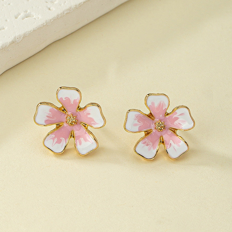 Sweet Elegant Cherry Blossom Earrings