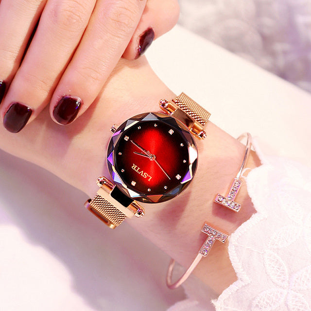 Gradient Dial Watch