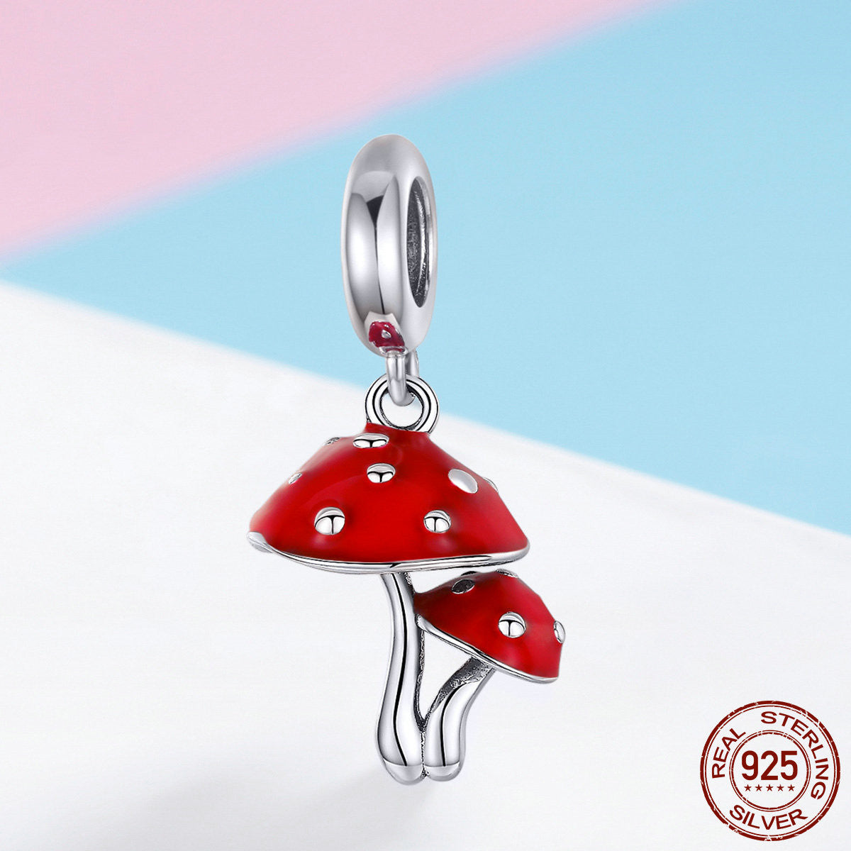 Mushroom Bracelet Charm