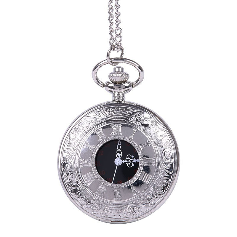 Engraved Lace Pocket Watch