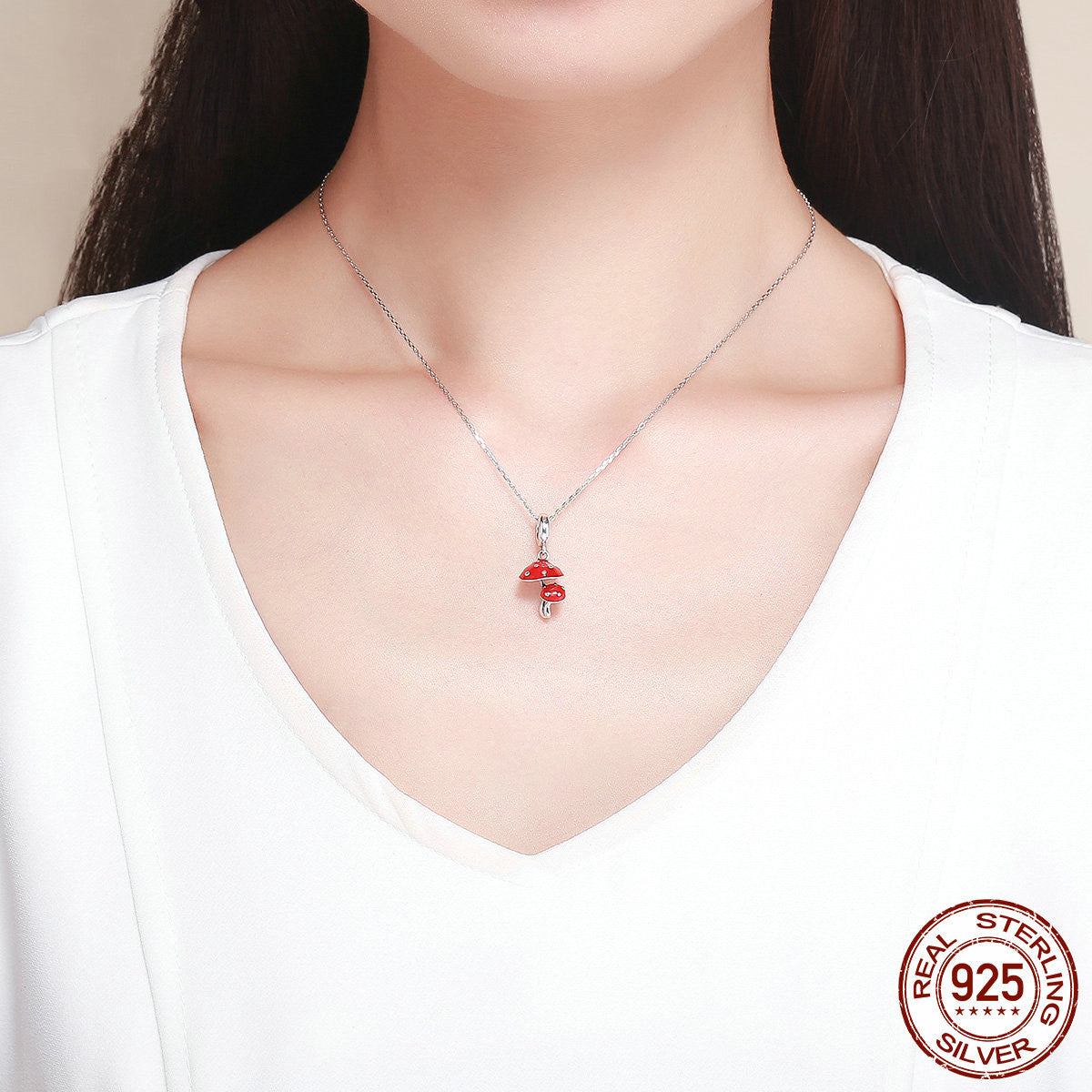 Mushroom Bracelet Charm