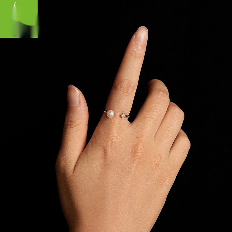 Natural Freshwater Pearl Ring
