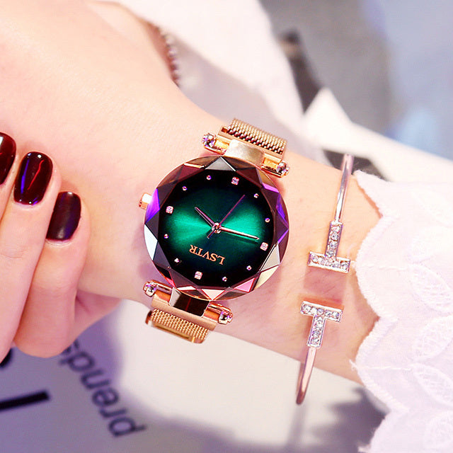 Gradient Dial Watch