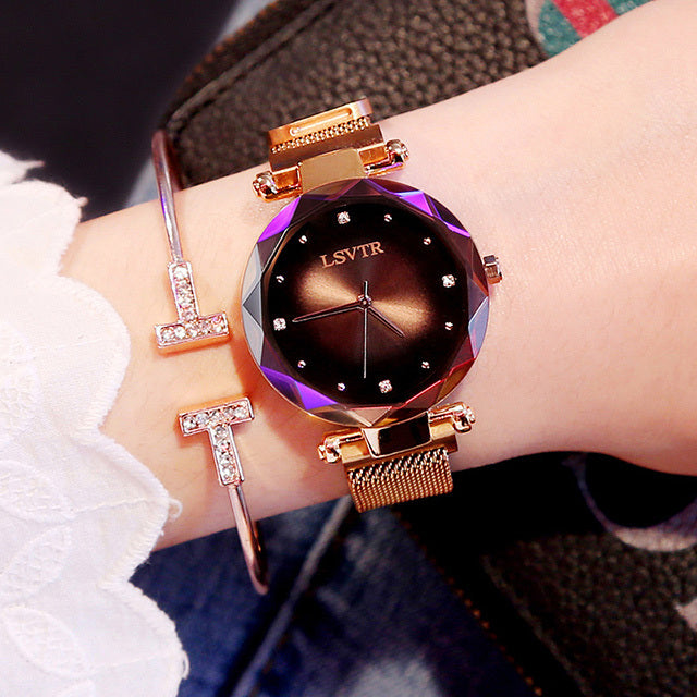 Gradient Dial Watch