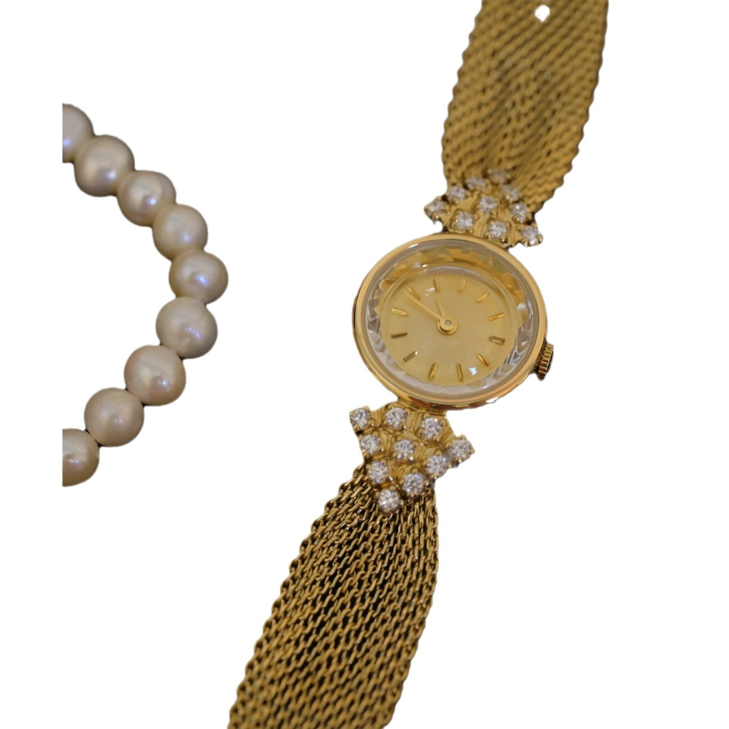 Elegant Mesh Band Watch