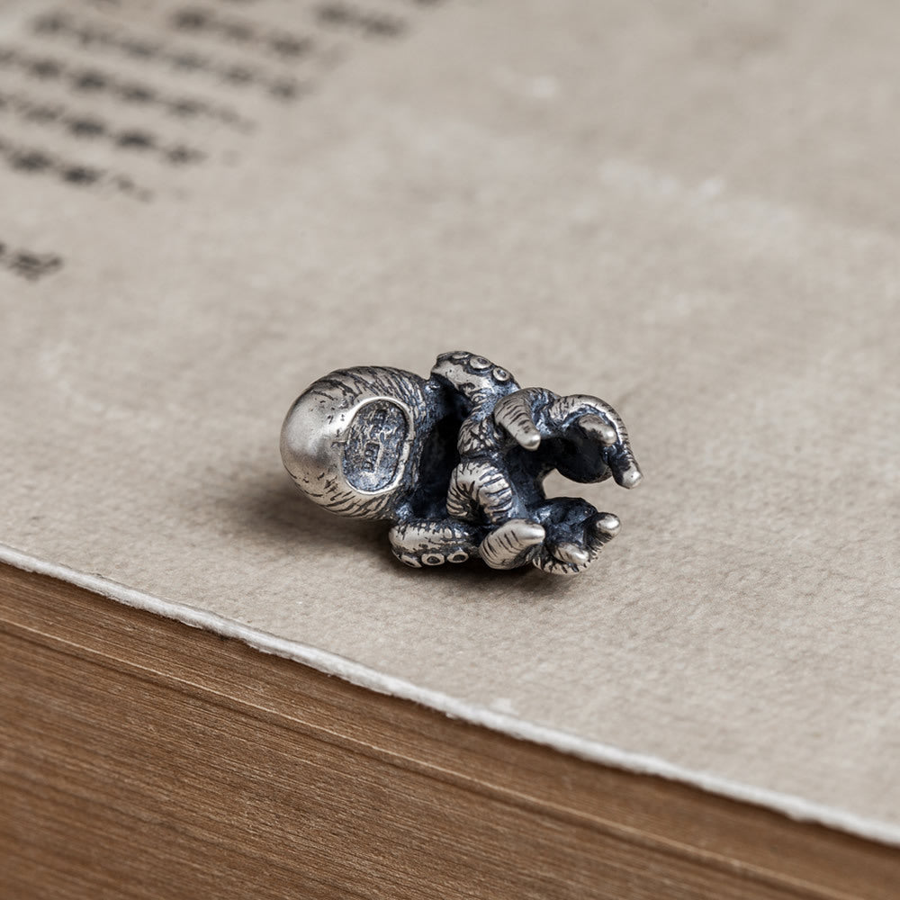 Realistic Octopus Bracelet Charm