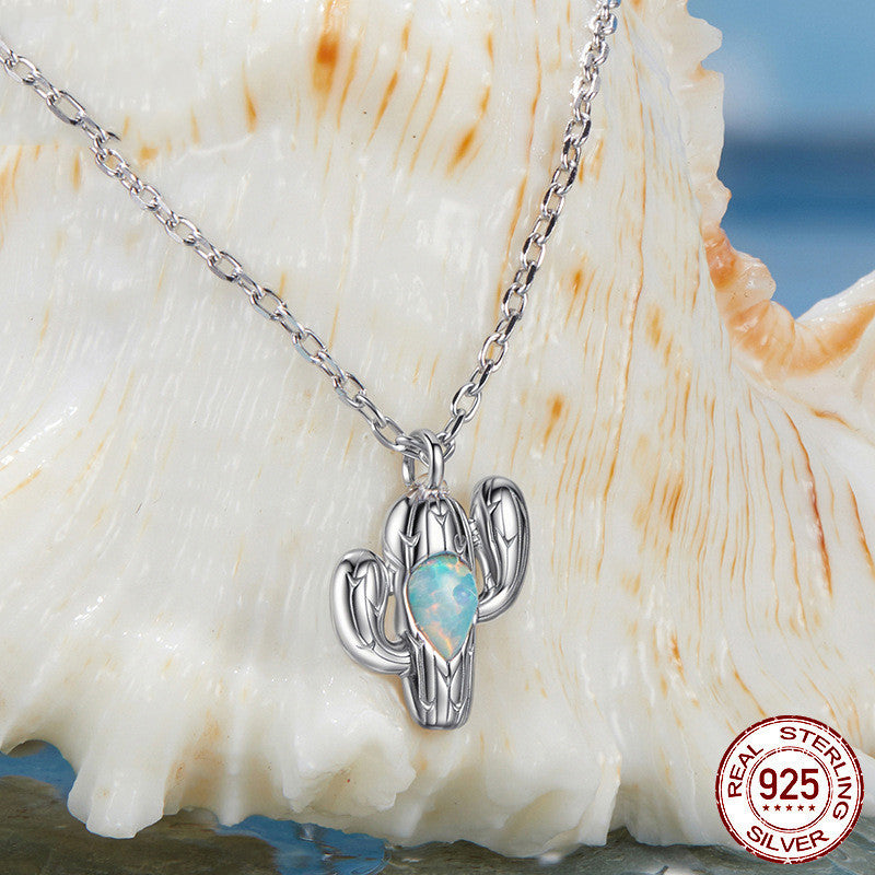 Cactus Opal Necklace