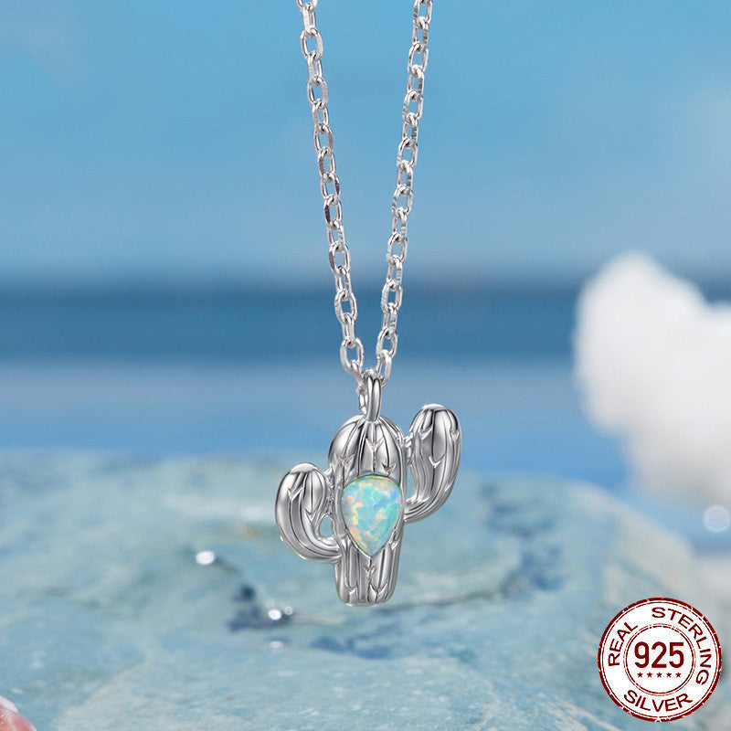 Cactus Opal Necklace
