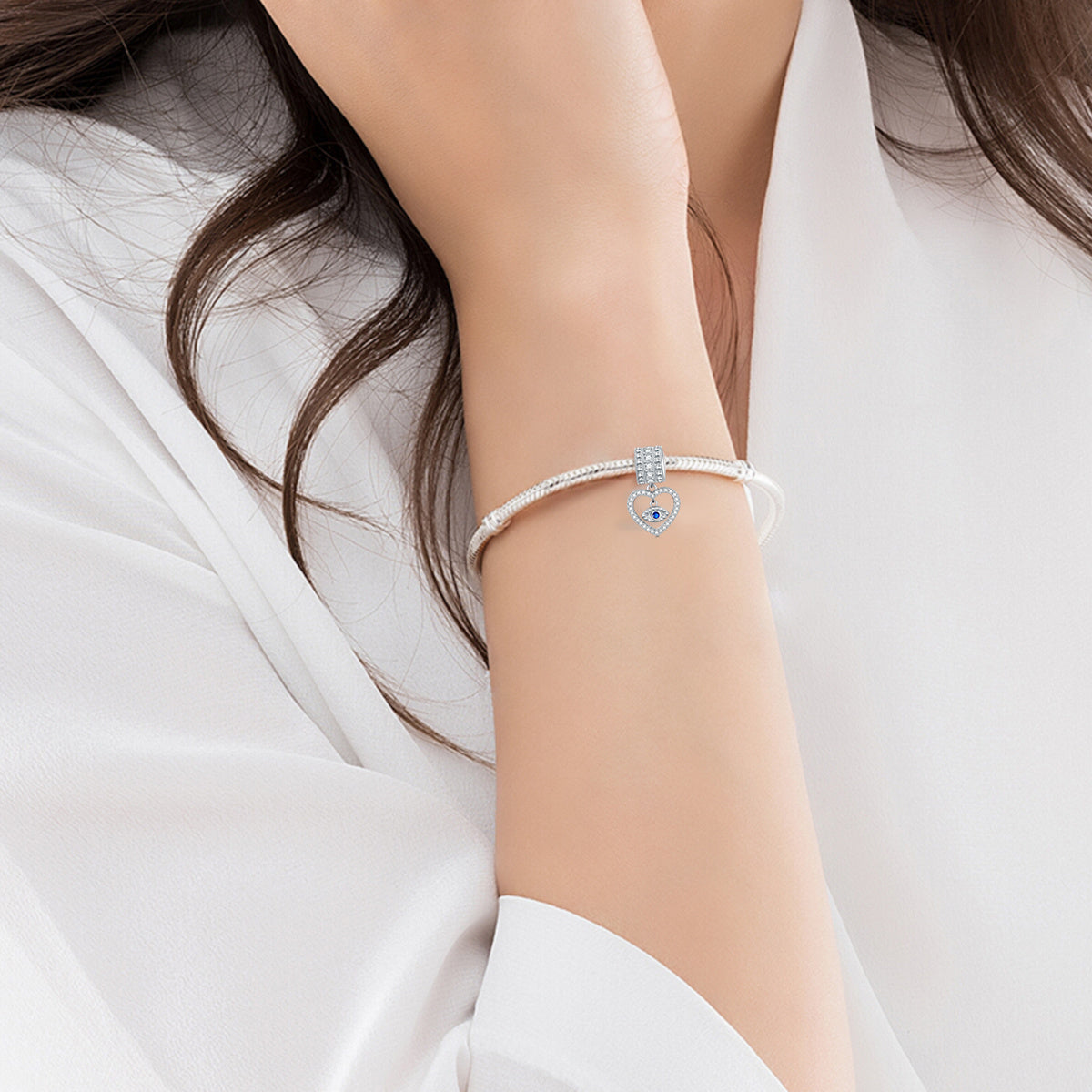 Evil Eye Bracelet Charm