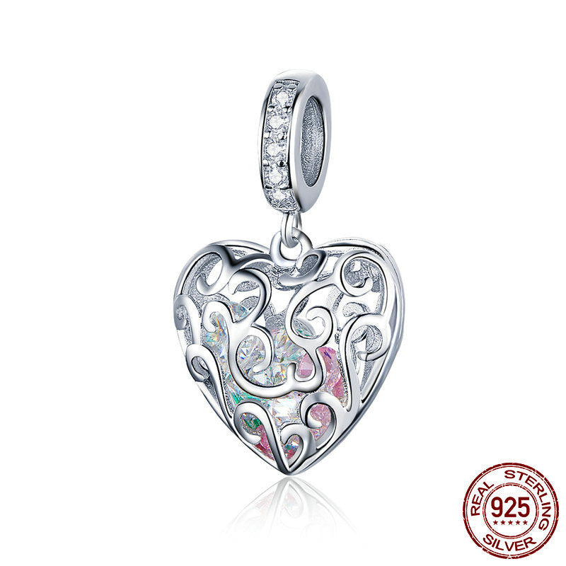 Throbbing Heart Bracelet Charm
