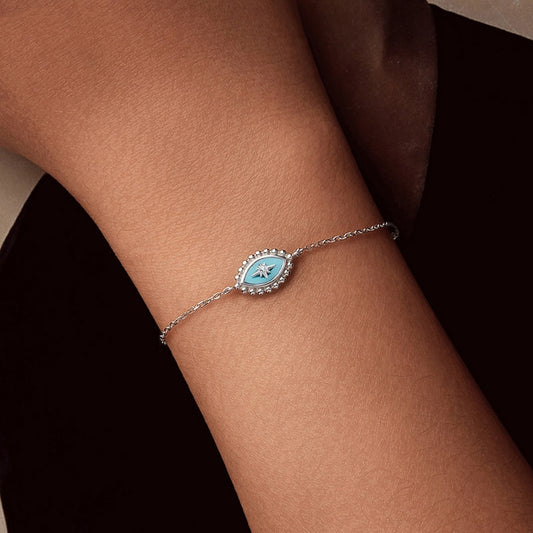 Eight-pointed Stars Devil's Eye Bracelet
