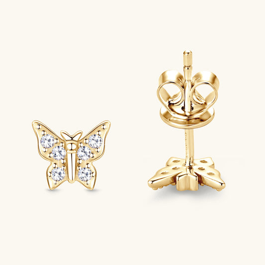 Butterfly Diamond Ear Stud
