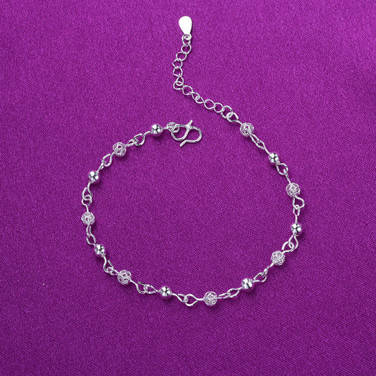 Simple elegant anklet