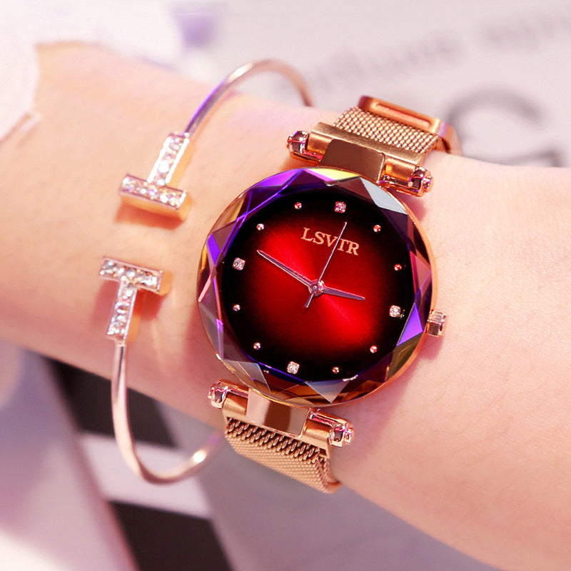 Gradient Dial Watch