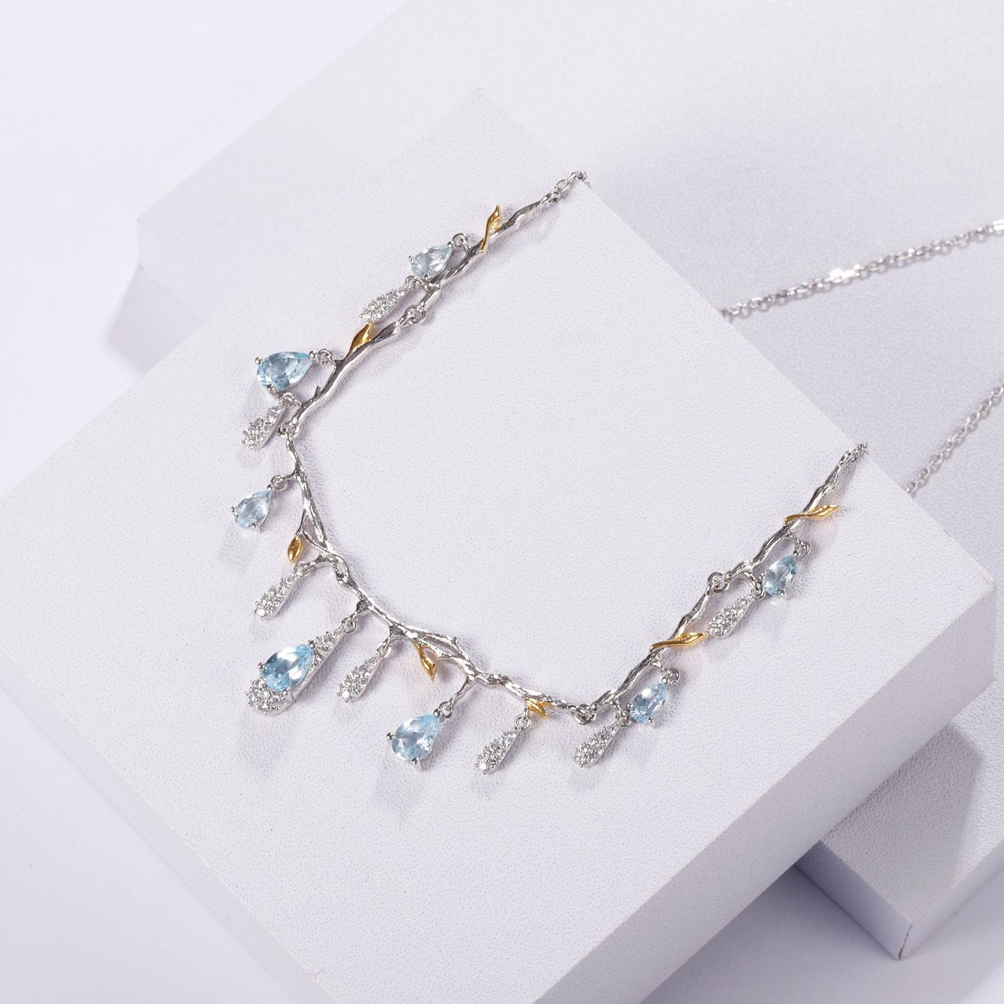 Ethereal Cascade necklace