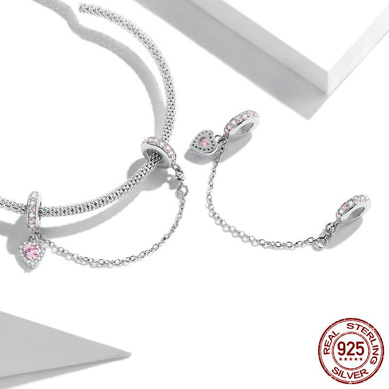 Valentine's Day Love Chain Bracelet Charm