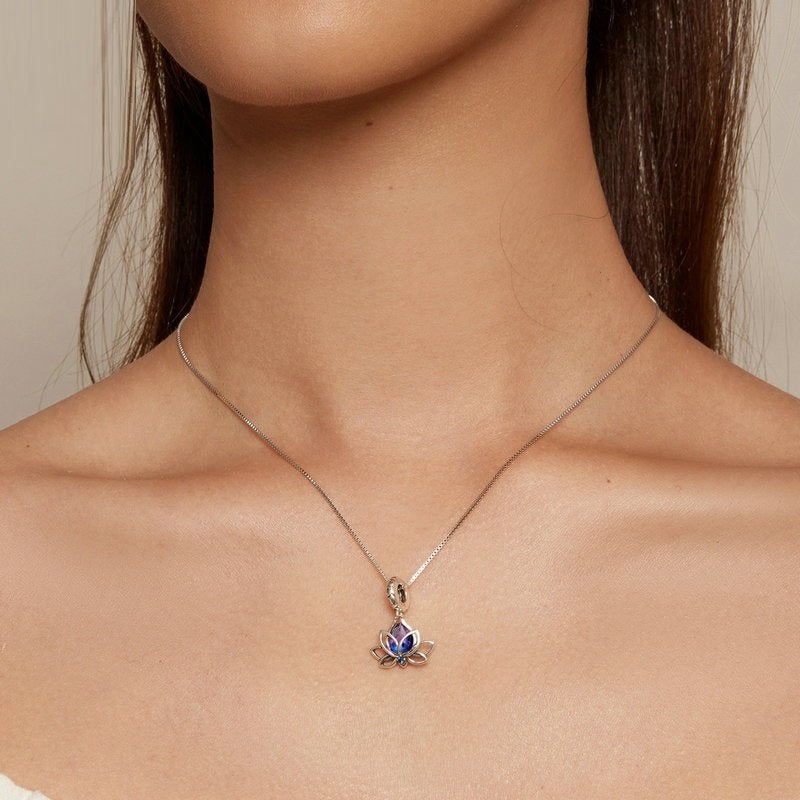 Serene Lotus Charm