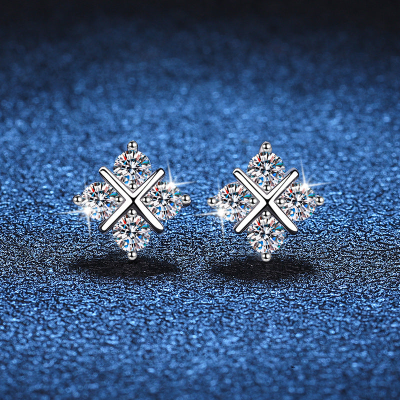 Cross earrings