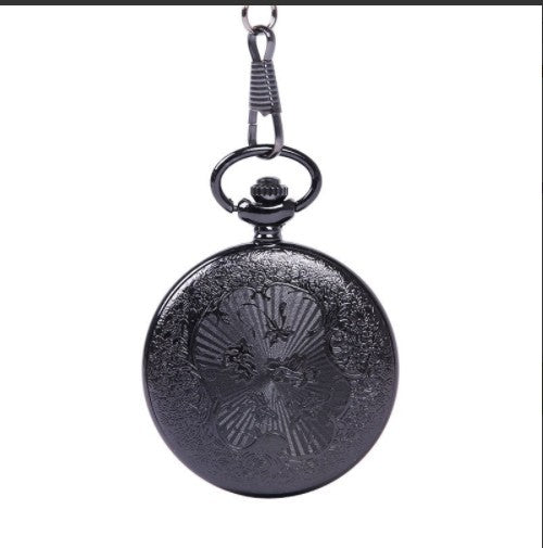 Engraved Lace Pocket Watch