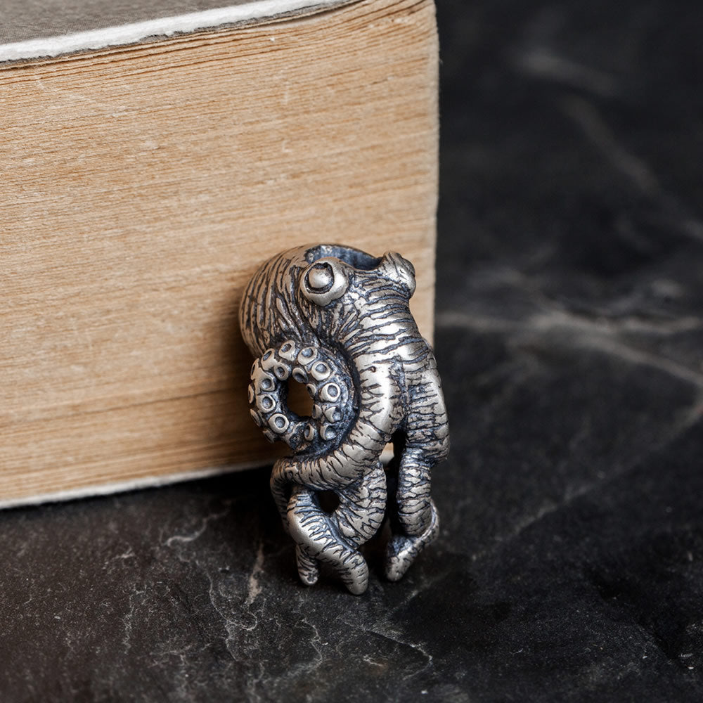 Realistic Octopus Bracelet Charm