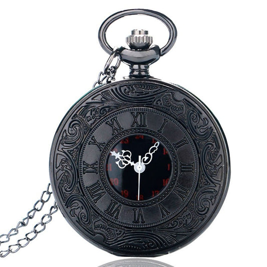 Engraved Lace Pocket Watch