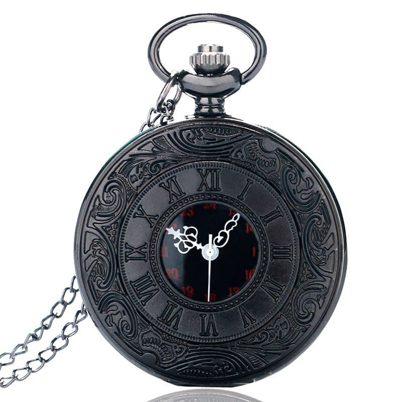 Engraved Lace Pocket Watch