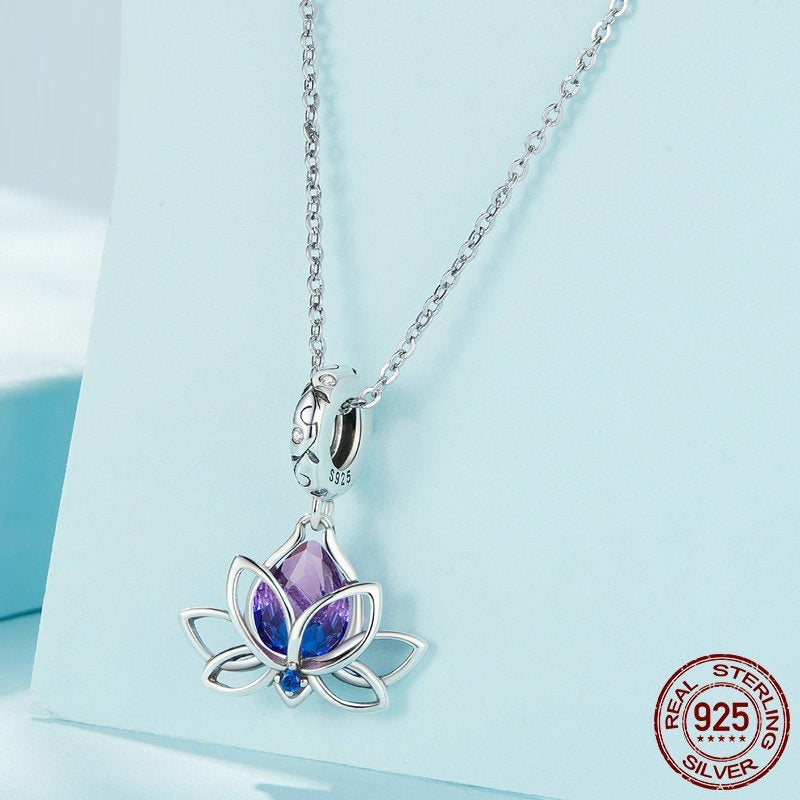 Serene Lotus Charm