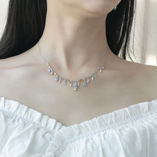 Ethereal Cascade necklace
