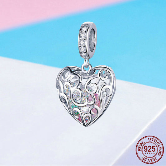 Throbbing Heart Bracelet Charm
