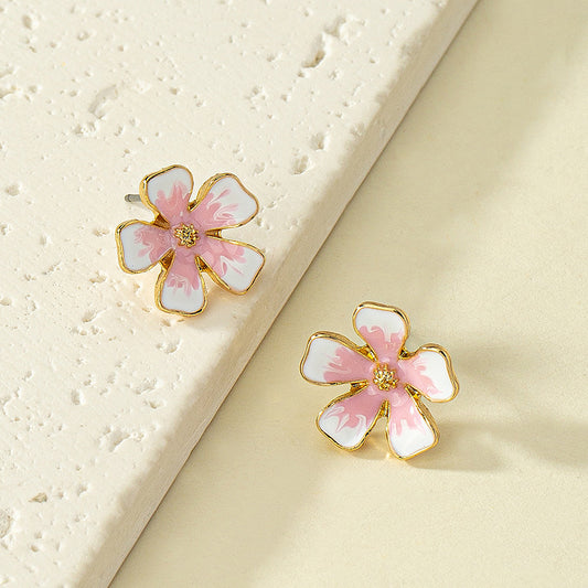 Sweet Elegant Cherry Blossom Earrings