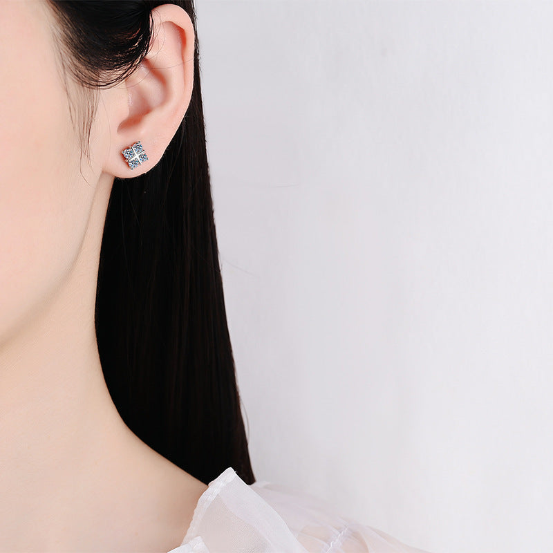 Cross earrings