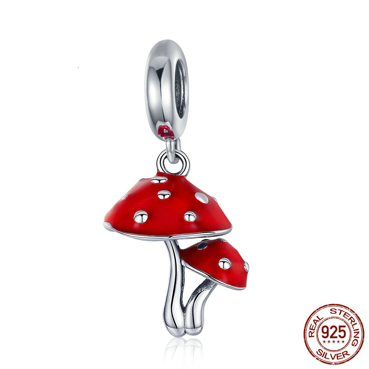 Mushroom Bracelet Charm