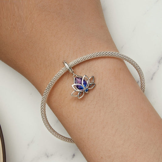 Serene Lotus Charm
