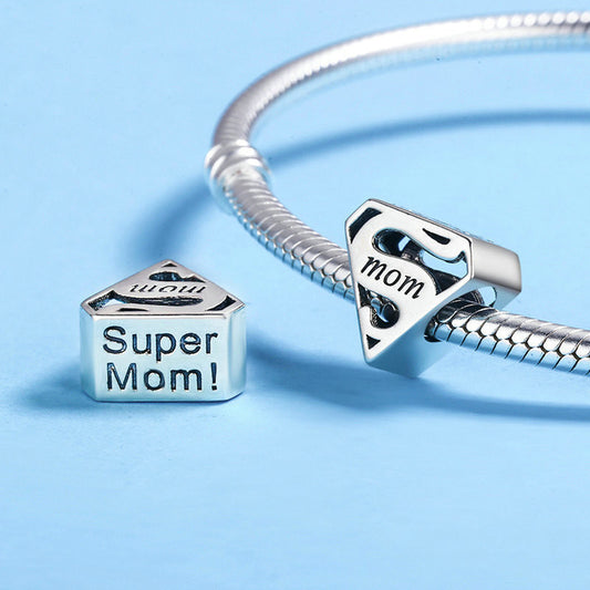 Super Mom Bracelet Charm