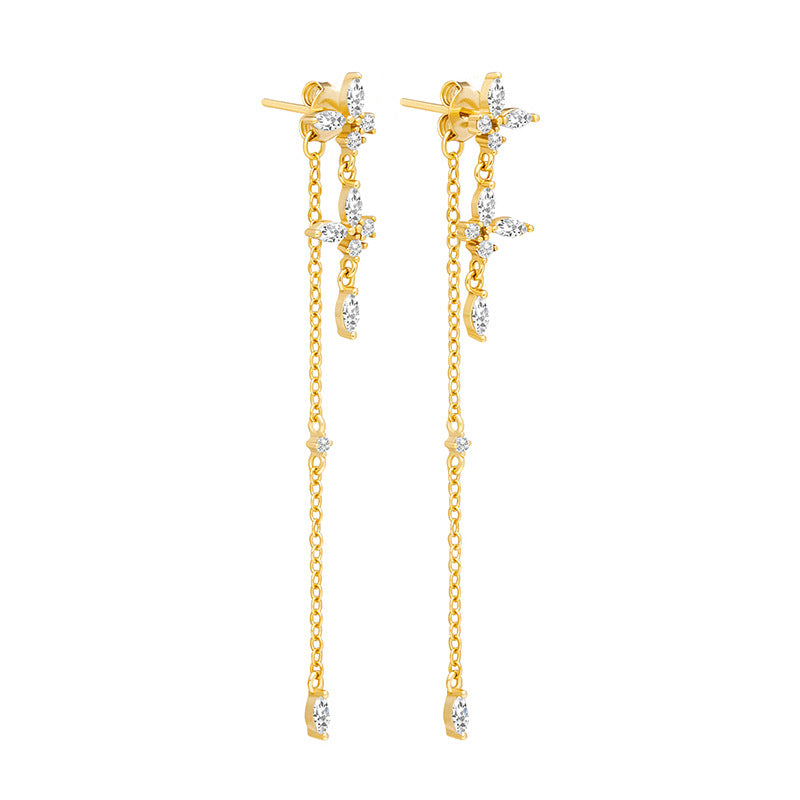 Butterfly Ear Stud Earring
