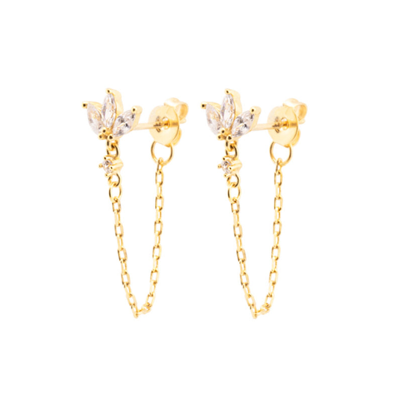 Butterfly Ear Stud Earring