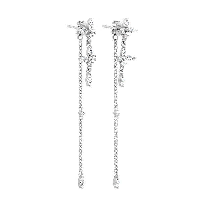 Butterfly Ear Stud Earring