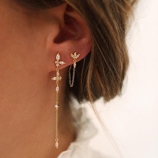 Butterfly Ear Stud Earring