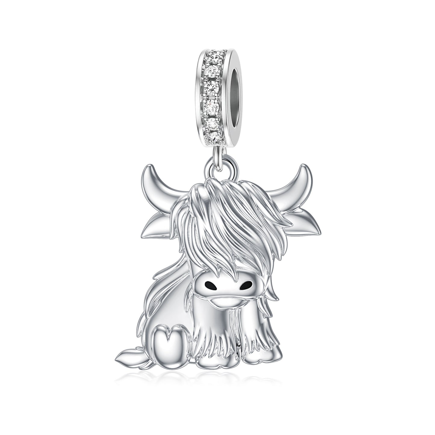 Highland Cow Bracelet Charm