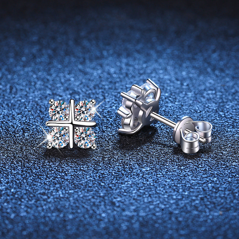 Cross earrings