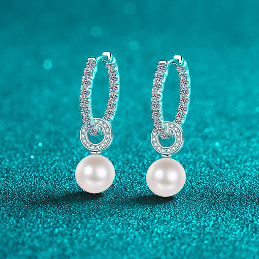 925 Sterling Silver Freshwater Pearl Earrings