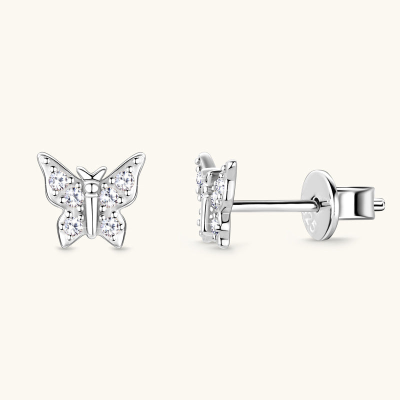 Butterfly Diamond Ear Stud